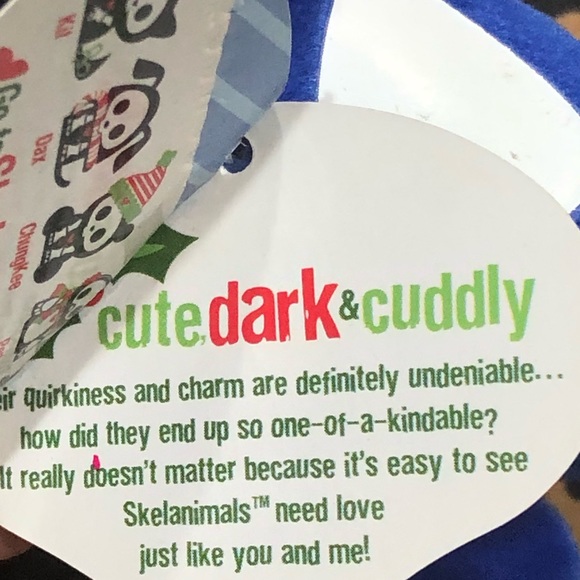 Skelanimals Pen Penguin Plush 7” 2009 NWT - Picture 7 of 8